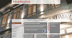 Desktop Screenshot of karlsruher-anzeiger.de